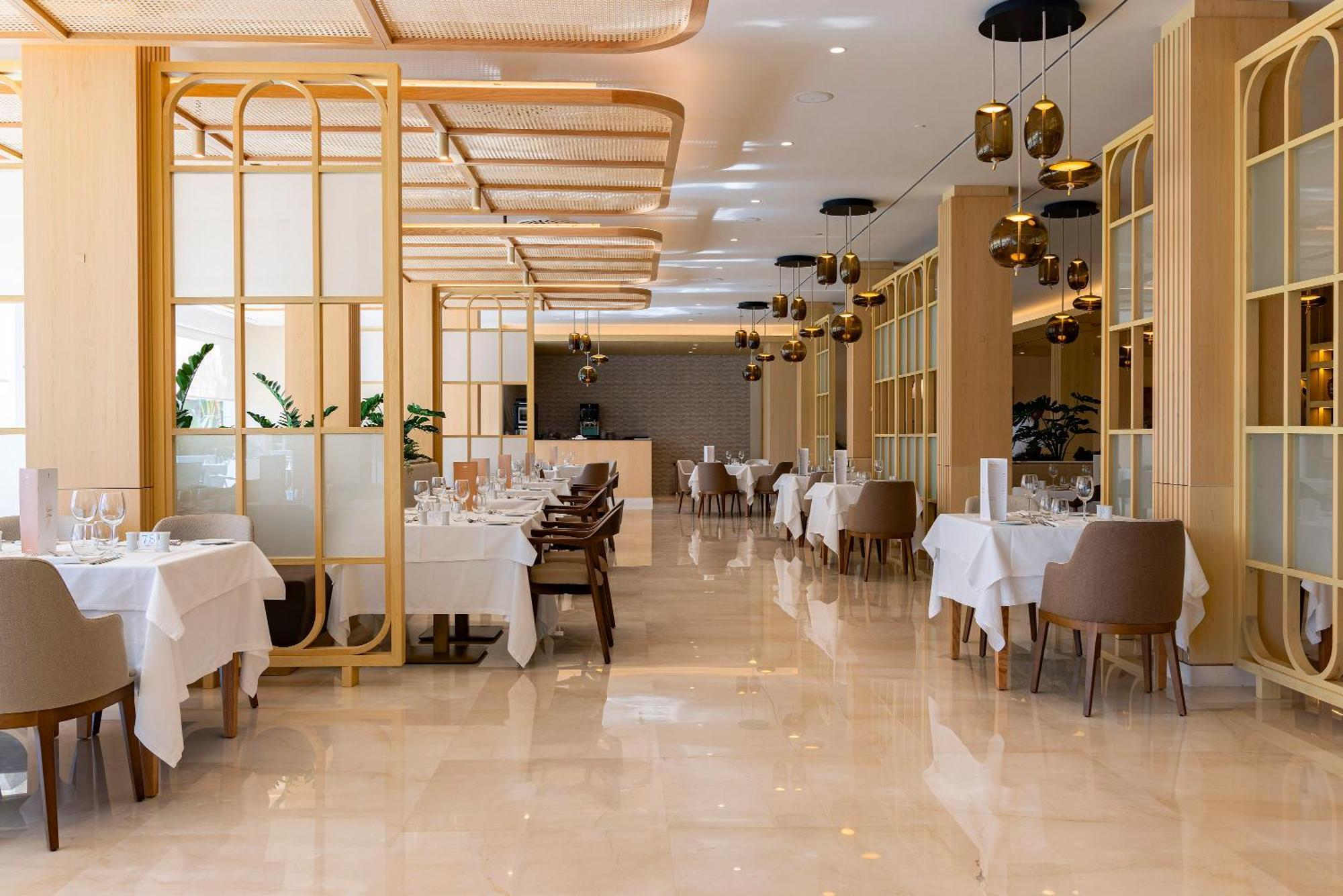 Hipotels Barrosa Palace & Spa شيكلانا دي لا فرونتيرا المظهر الخارجي الصورة Restaurant