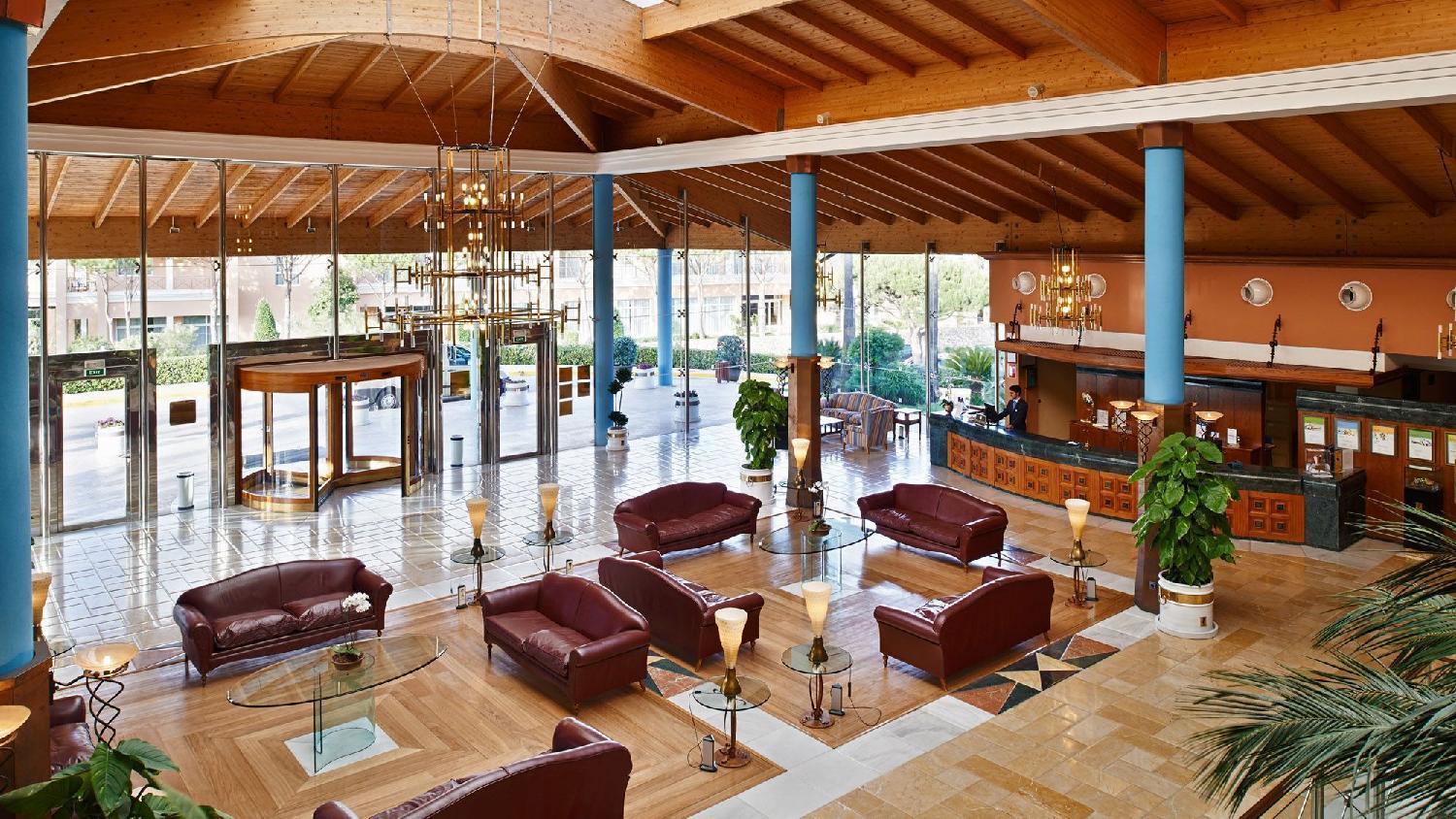 Hipotels Barrosa Palace & Spa شيكلانا دي لا فرونتيرا المظهر الخارجي الصورة Lobby